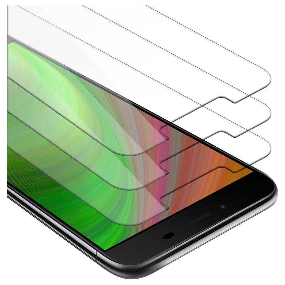 3x Pellicola Di Armatura Compatibile Con Asus Zenfone 3 Max In Elevata Trasparenza - 3x Vetro Temperato (tempered) Di Protezione Del Display In Durezza 9h Con 3d Touch - Foto 1