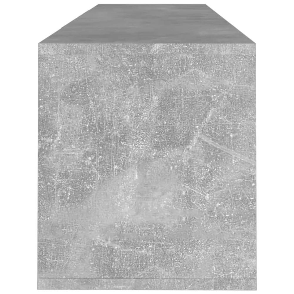 Mobile TV Grigio Cemento 120x30x40,5 cm in Truciolato - Foto 7