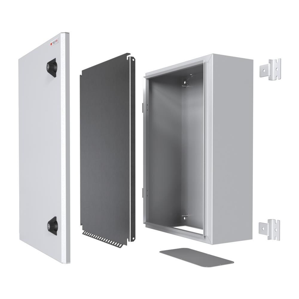 Armadio Rack I-CASEIP-1040GC2 10U da Parete Colore Grigio - Foto 2