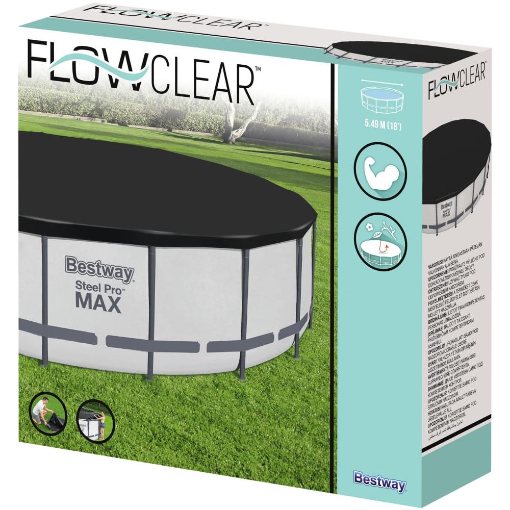 Copertura Per Piscina Flowclear Fast Set 555 Cm - Foto 2