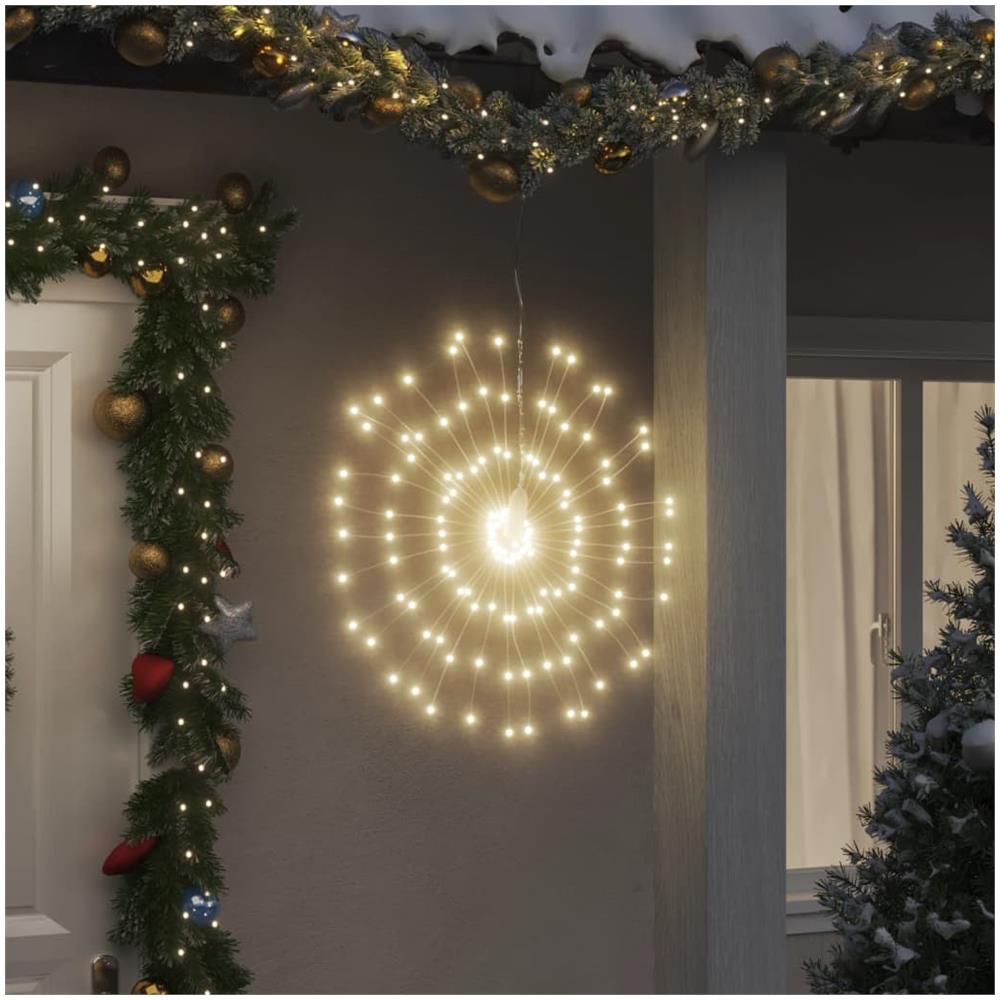 Illuminazione Di Natale Galassia 140 Led Bianco Caldo 17 Cm - Foto 1