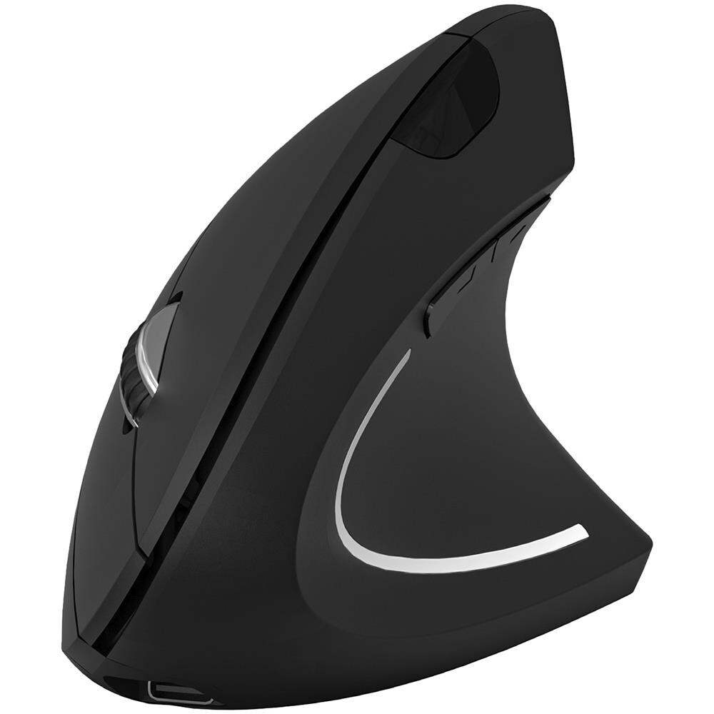 RATON OPTICO DUAL GLIDE VERTICAL ERGO DUAL BATERIA NEGRO mouse Universale Mano destra Bluetooth + USB Type-A Ottico 1600 DPI - Foto 8