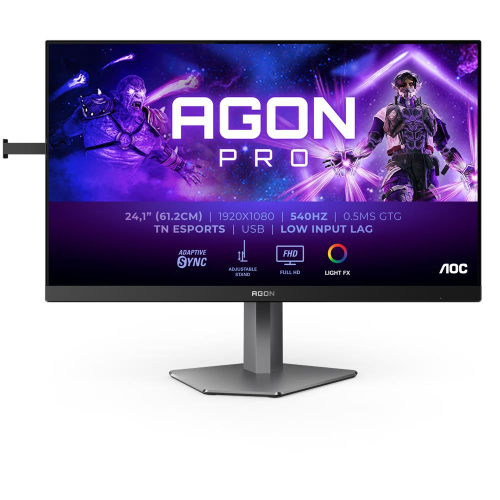 Monitor 24.1" LCD TN Gaming AGON PRO AG246FK Full HD 1920 x 1080 Pixel Tempo di Risposta 0.3 ms Frequenza di Aggiornamento 540 (Hz) - Foto 1
