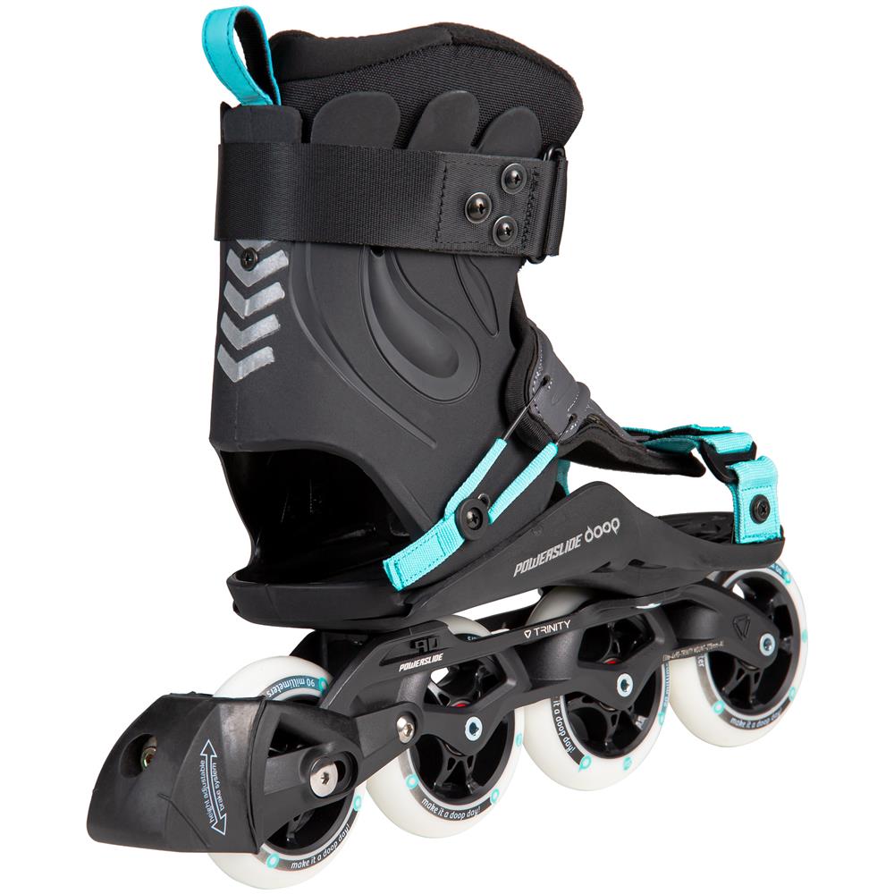 Pattini in linea DOOP Urban 90 (Nero /blu, 43-49) - Foto 2