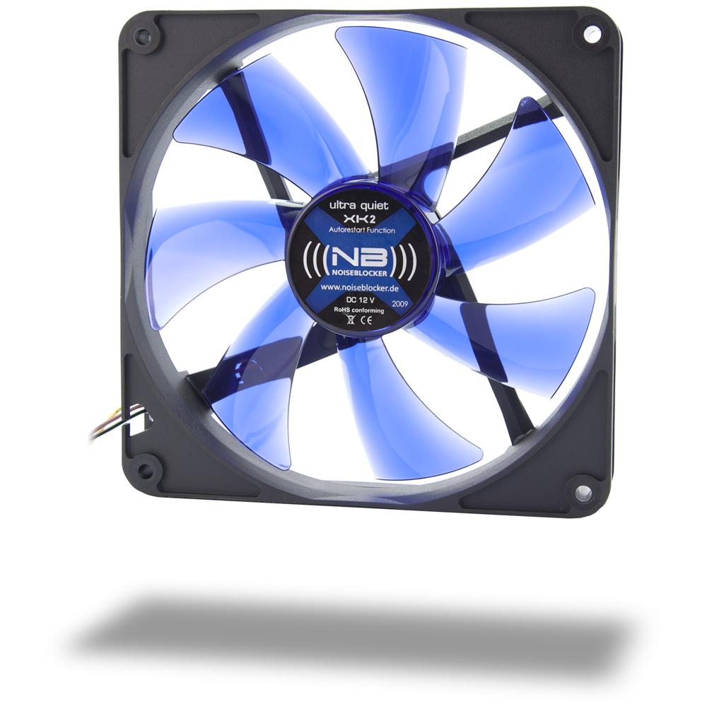 BlackSilentFan XK2, Ventilatore, Computer case, 14 cm, Nero, 4,5V, 14 cm - Foto 1