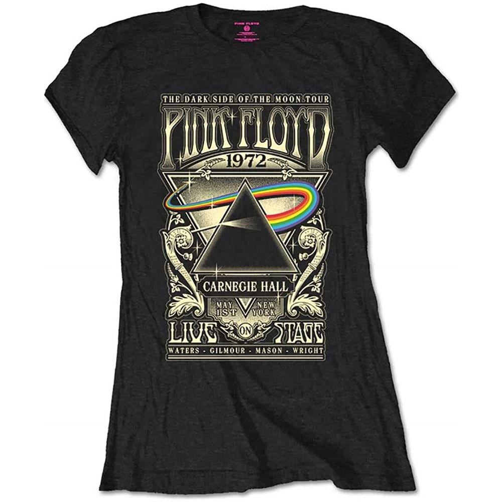 Pink Floyd: Carnegie Hall Poster (T-Shirt Donna Tg. S)  - Foto 1