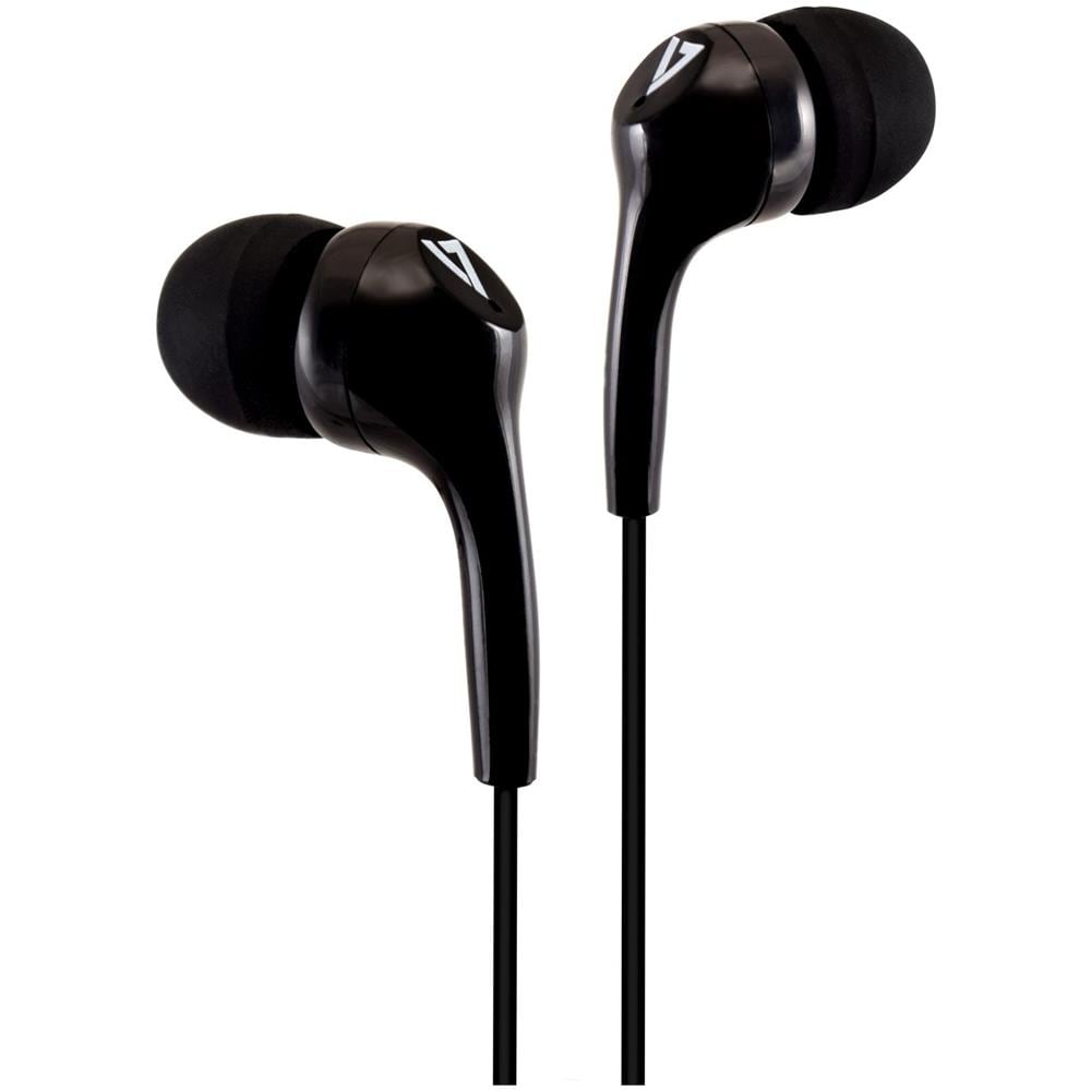 HA105 Auricolare Stereo con Microfono + Tasto Volume - Nero - Foto 1