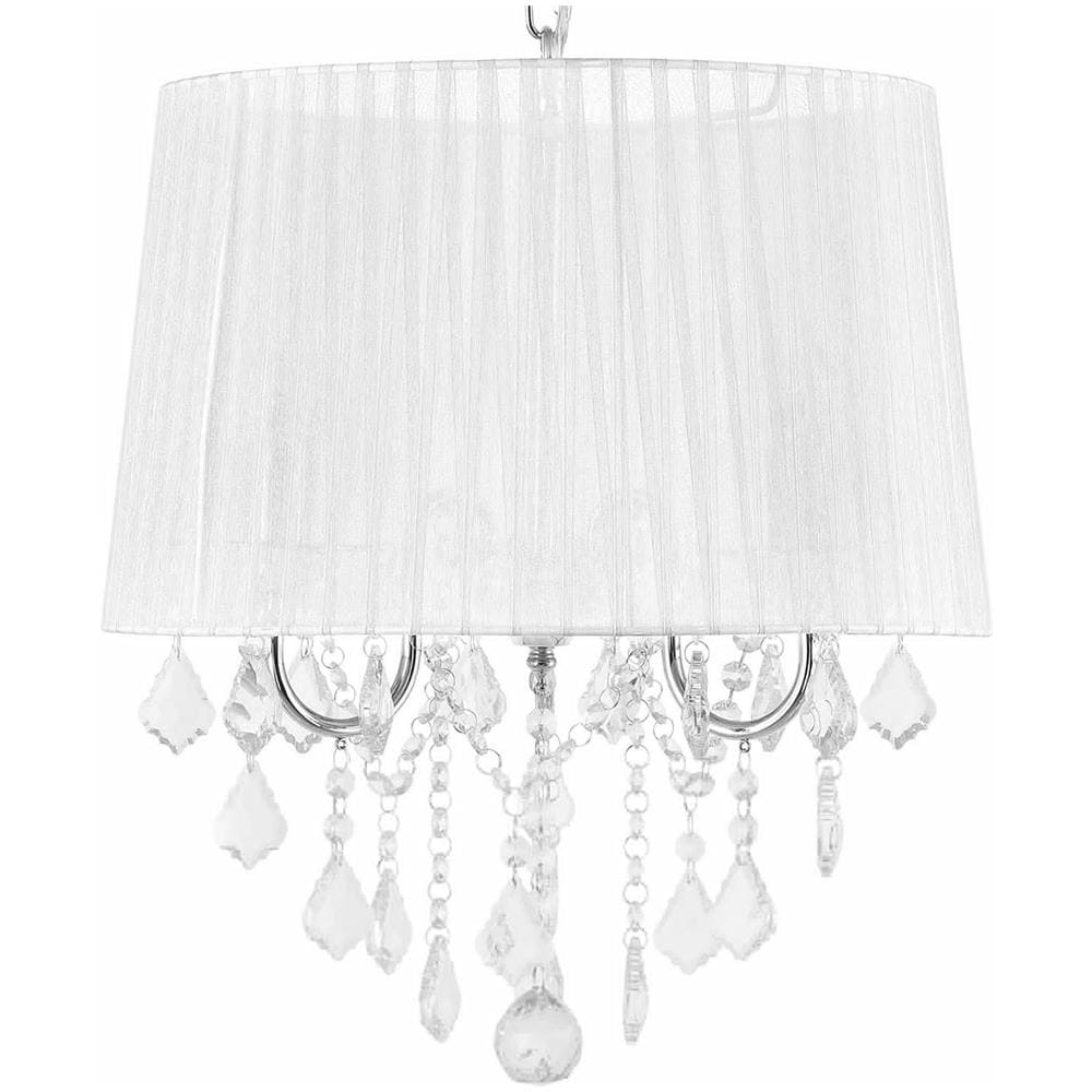 Lampadario In Cristallo Bianco Evans - Foto 1