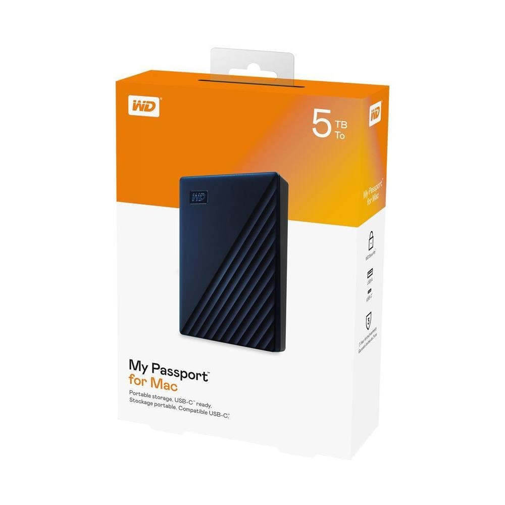Hard Disk Esterno per Mac My Passport 5 TB Interfaccia USB 3.0  - Foto 6
