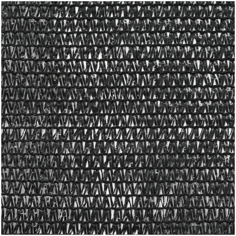 Recinzione Per Campo Da Tennis In Hdpe 1,6x25 M Nera - Foto 2