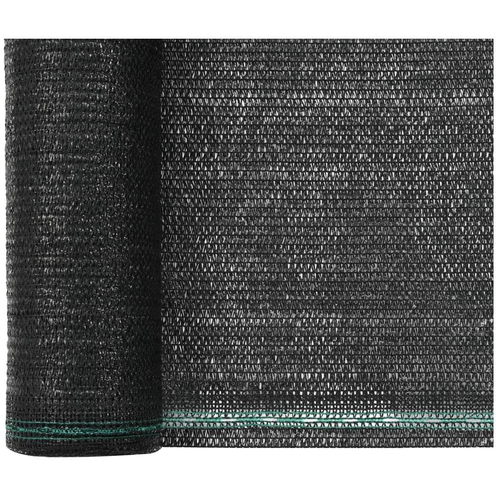 Recinzione Per Campo Da Tennis In Hdpe 1,6x25 M Nera - Foto 9