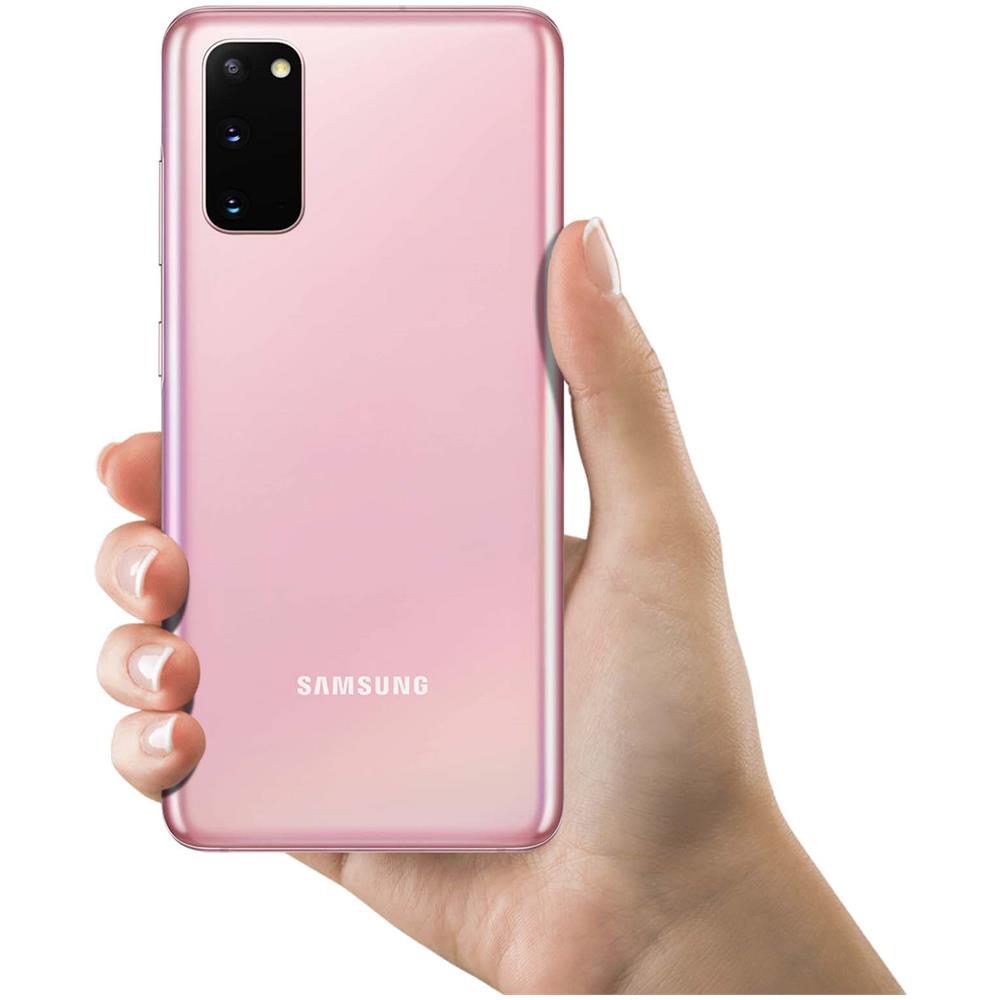 Copribatteria / Facciata Posteriore Rosa Samsung Galaxy S20 Compatibile - Foto 2