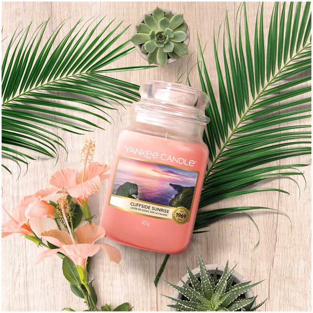 Cliffside Sunrise Giara Grande Yankee Candle Rosa - Foto 2