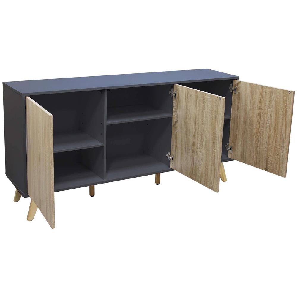 Ala - Madia Moderna Con Tre Ante - Foto 2