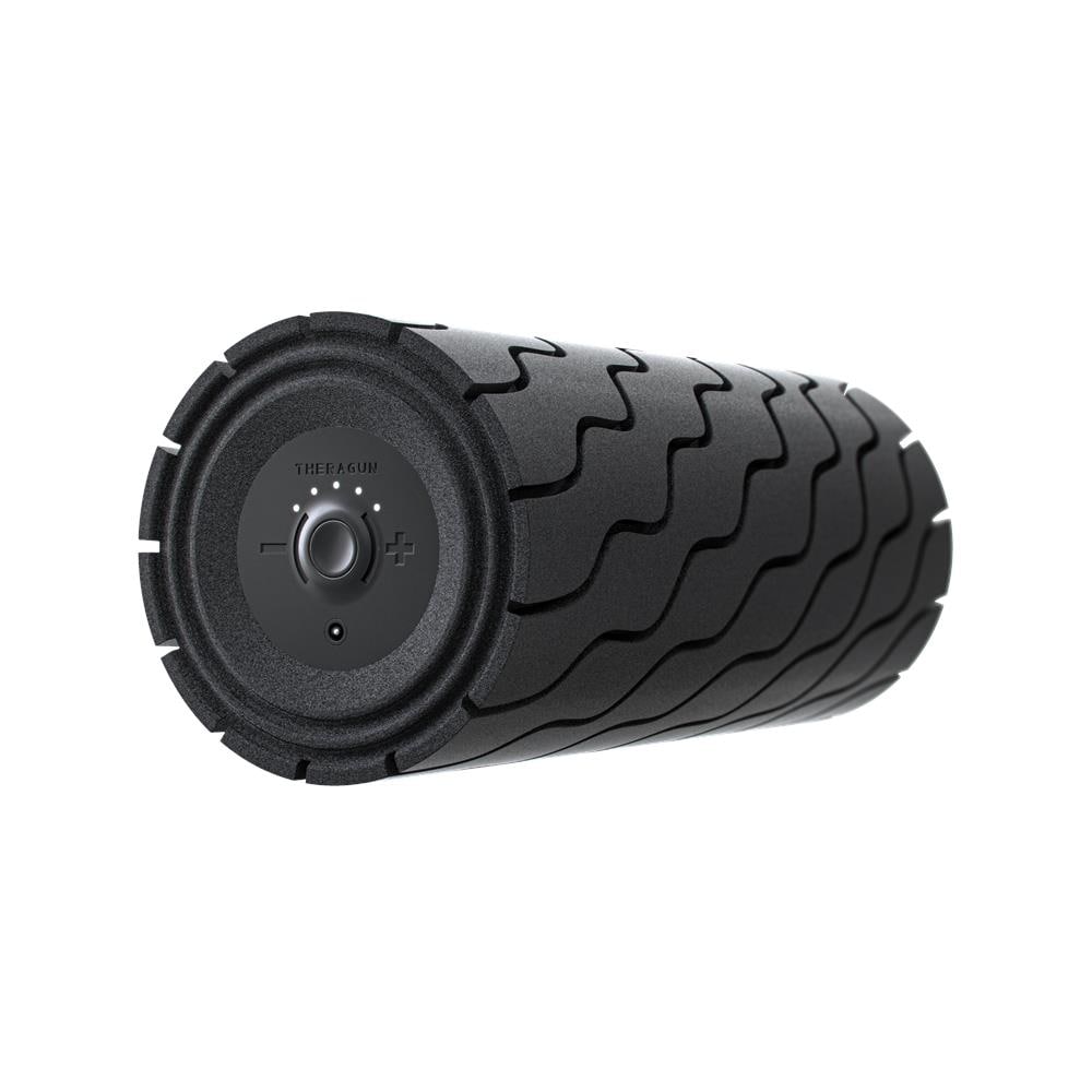 Rullo Vibrante Wave Roller Corpo Bluetooth 5 Frequenze di Vibrazione Struttura Ondulata Nero - Foto 1