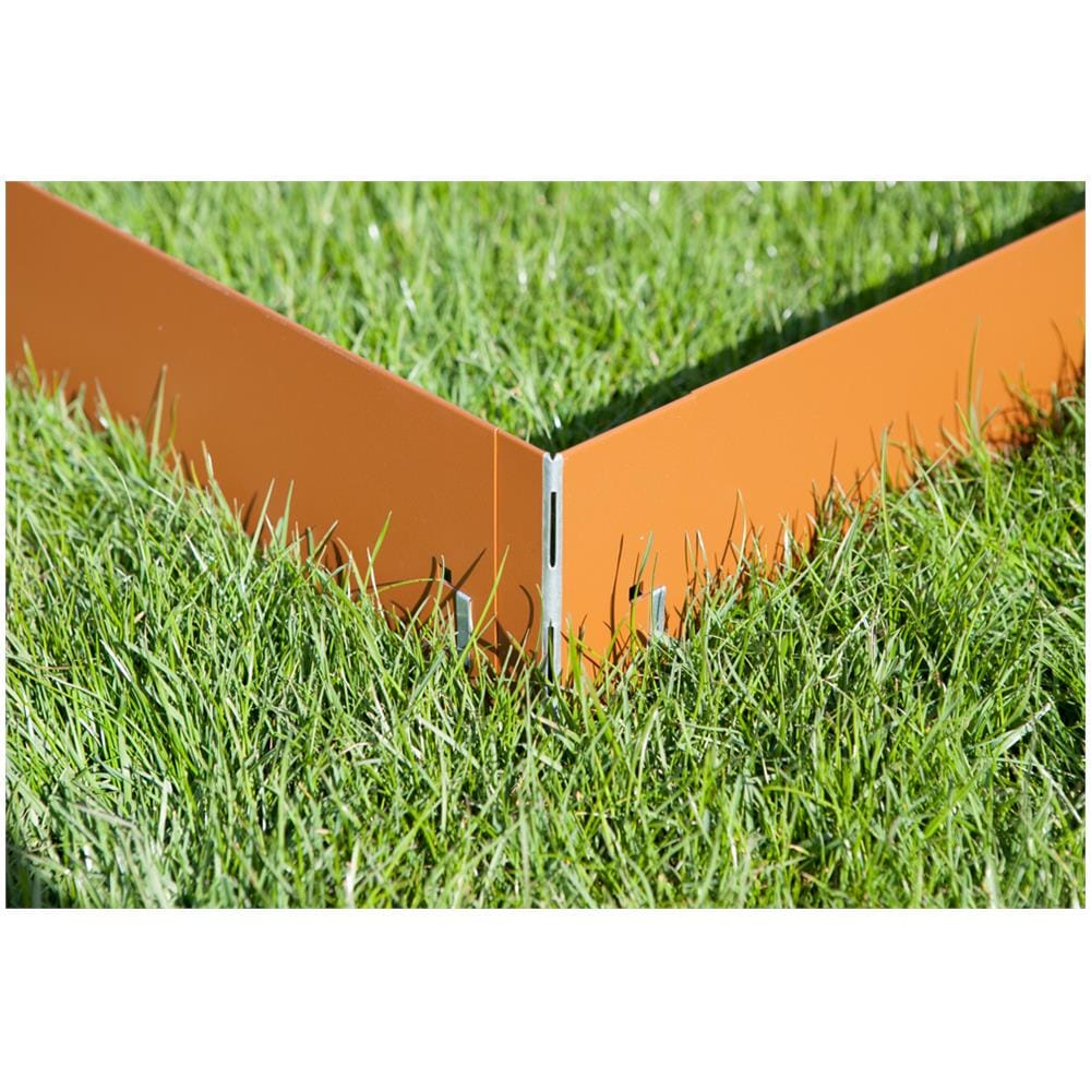 Angolo Per Bordo Per Aiuole 13,5cm, Marrone | Confine Per Aiuole | Aiuole Giardino - Foto 2