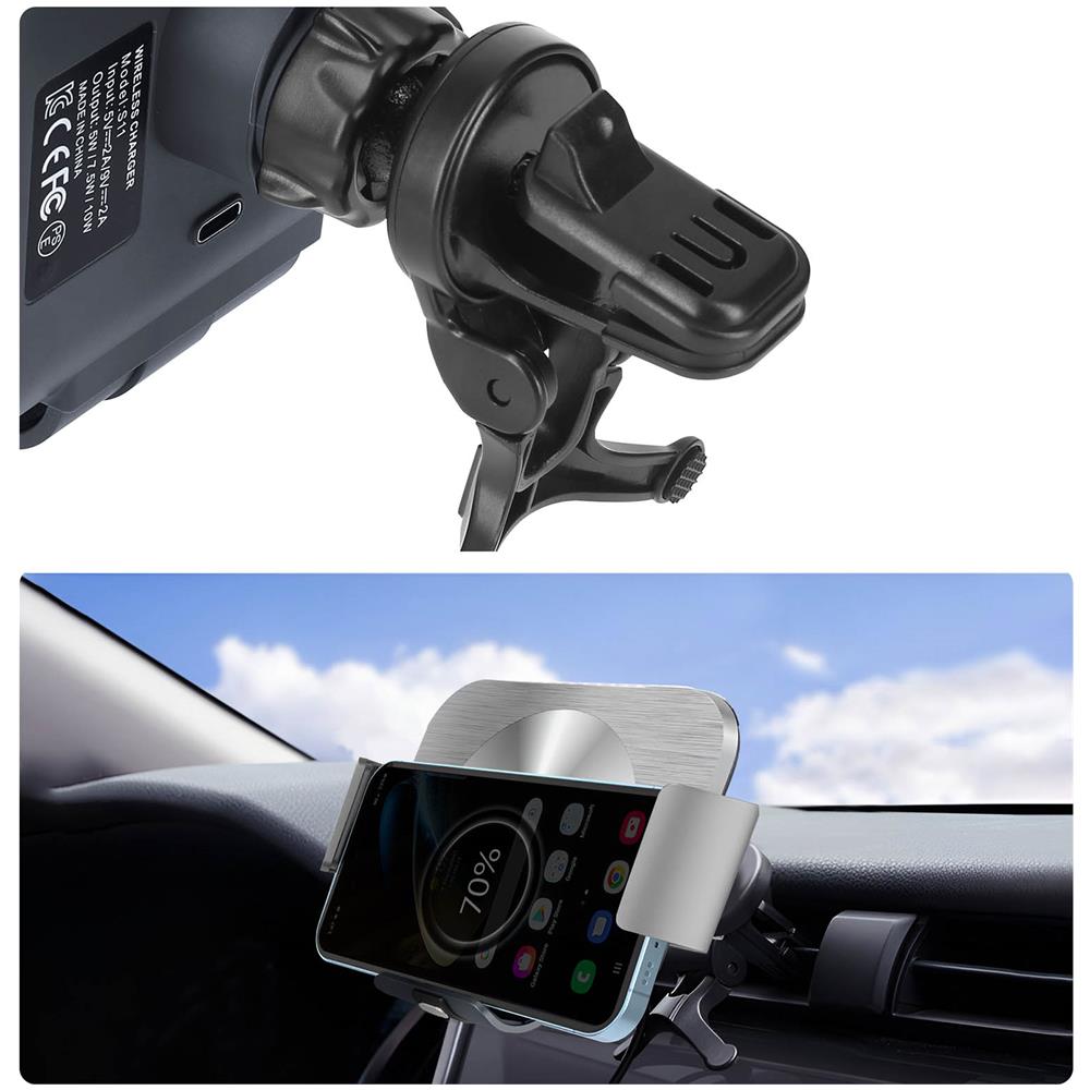 Supporto Auto Qi Per Smartphone Pieghevoli Fold (tutti I Modelli) - Foto 2