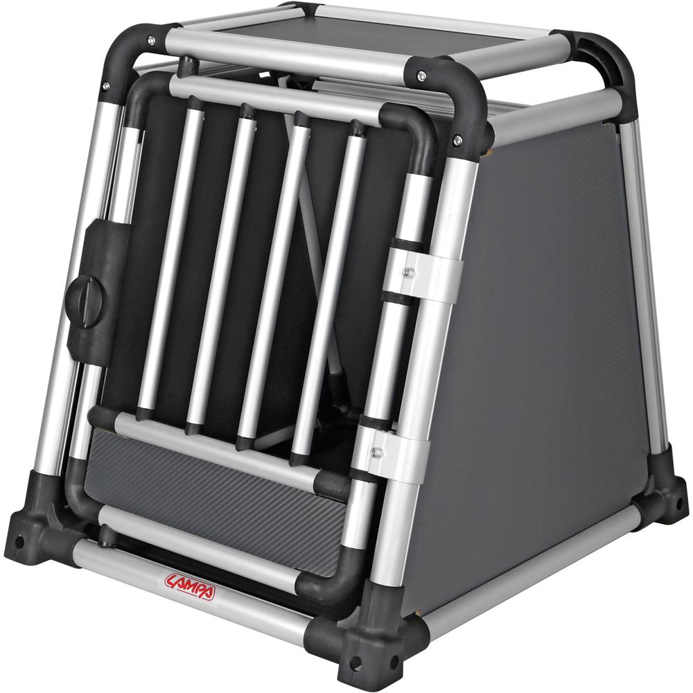 Premium, Trasportino In Lega Di Alluminio, Specifico Per Il Trasporto Di Animali In Auto - Type 1 - 50 X 60 X H 55 Cm - Foto 3