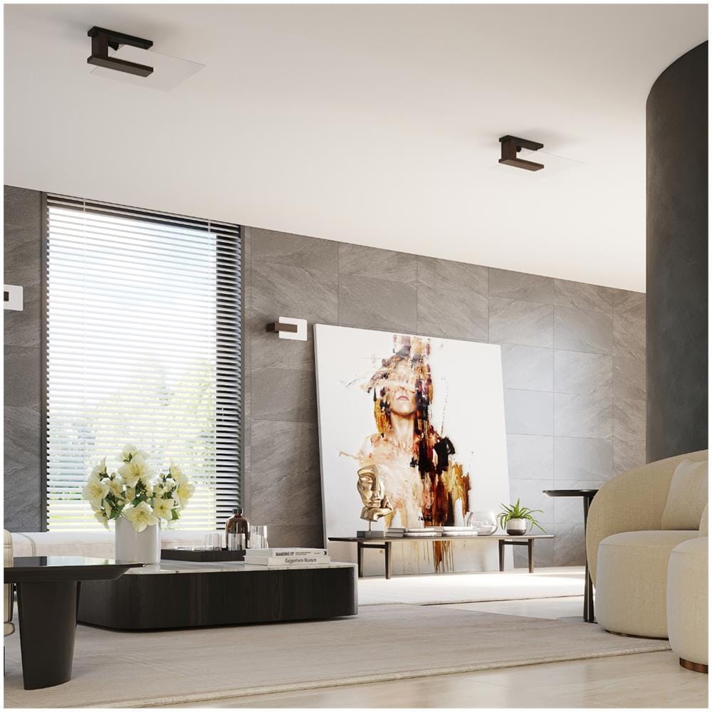 Sollux Lighting Lampada Da Soffitto Lappo Wengé Sl.1097 - Scandinavo Lampade Da Soffitto Wengé 47.5x40x14 Cm - Foto 1