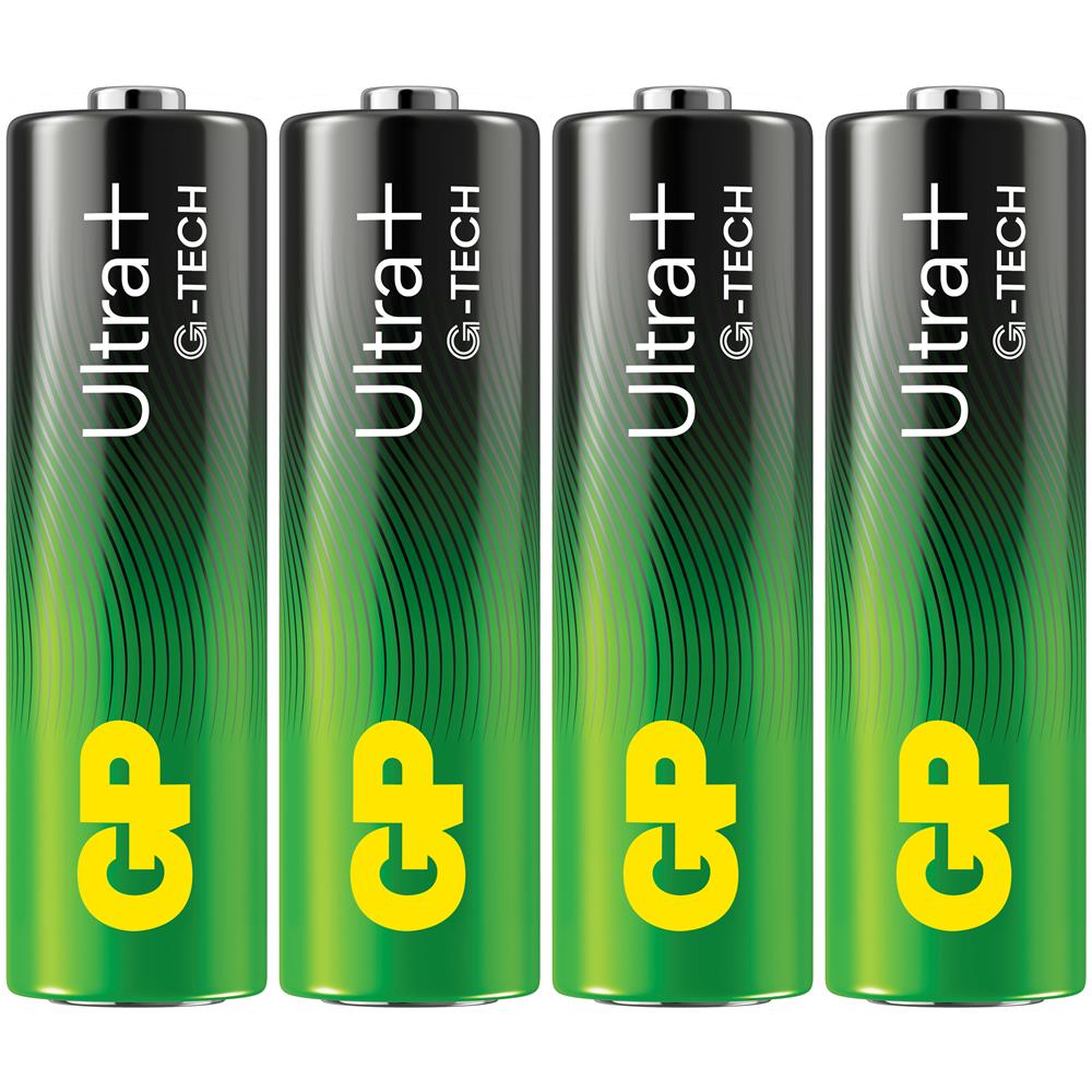 Confezione 4 Batterie Gp Ultra Plus Alcaline Stilo Aa 15aup /lr6 - Foto 2