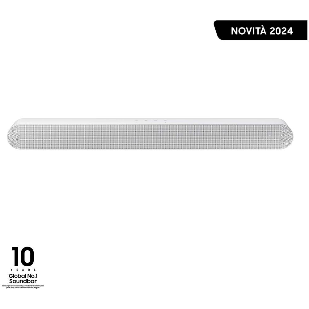 Soundbar HW-S61D /ZF Serie S, 7 Speaker, Wireless Dolby Atmos, Audio a 5.0 Canali, Q-Simphony, Alexa integrato e compatibile con Google Assistant, White 2024 - Foto 1