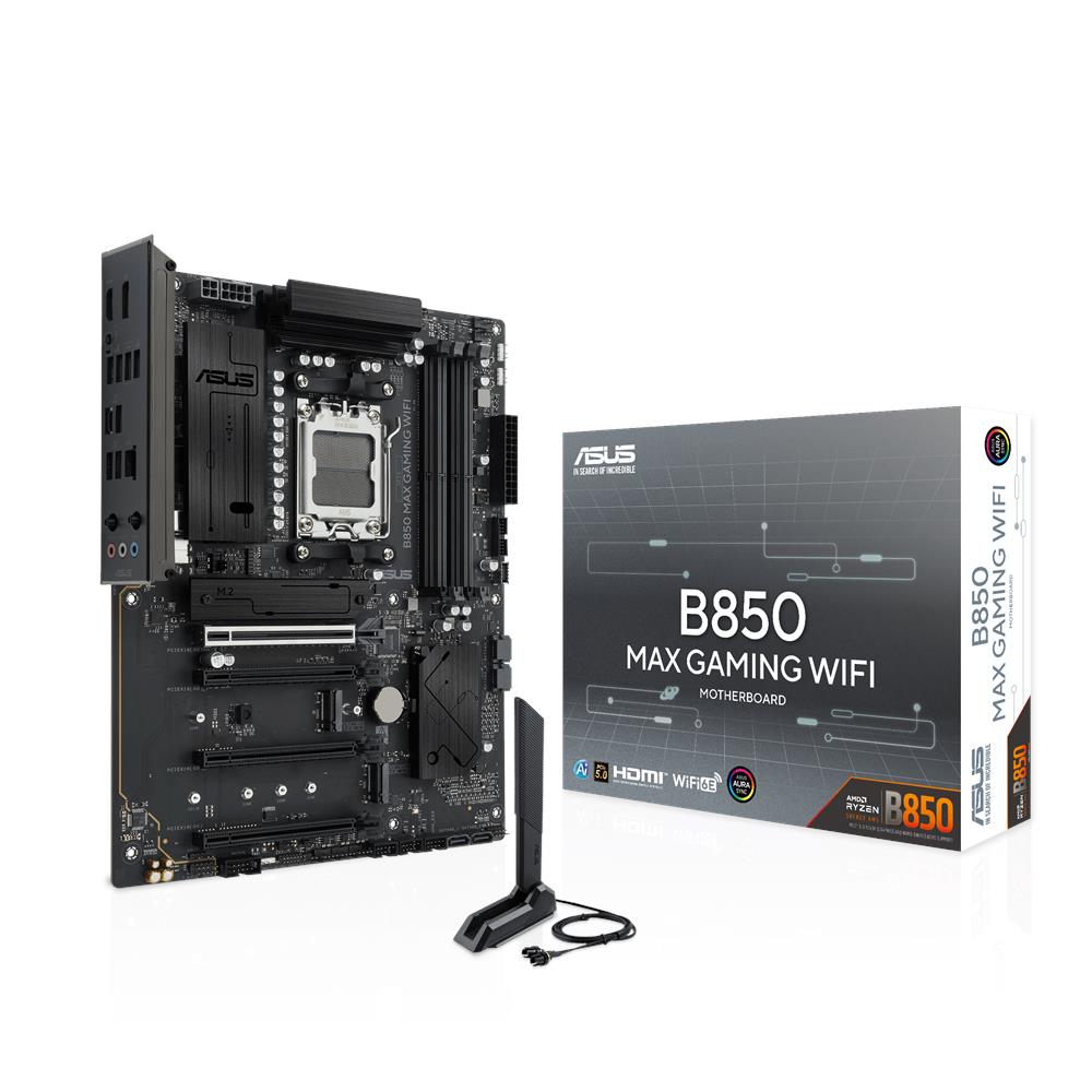 B850 MAX GAMING WIFI AMD B850 Socket AM5 ATX - Foto 1