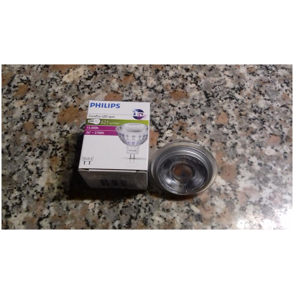 Clagu535082736 Corepro Led Spot Nd 8-50w Mr16 827 36d 621 Lumen 2700°k - Foto 1