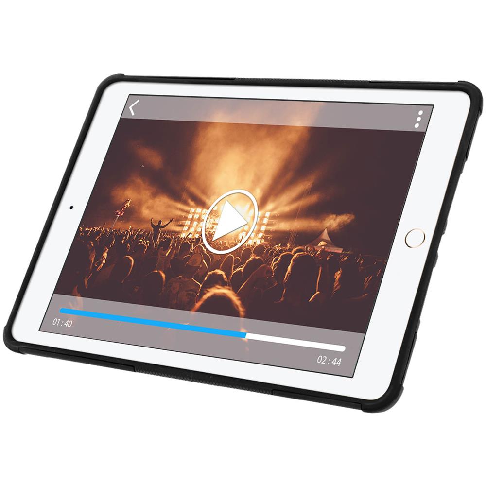 Cover Per Apple Ipad 9.7 (2017) - Protezione Antishock Doppio Strato Nera - Foto 2