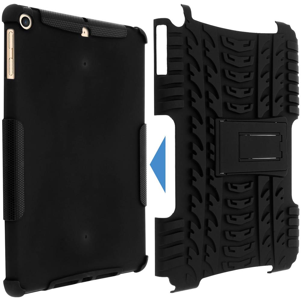 Cover Per Apple Ipad 9.7 (2017) - Protezione Antishock Doppio Strato Nera - Foto 4