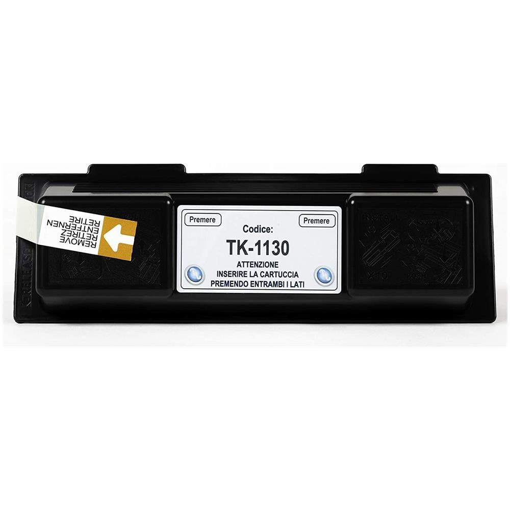 TONER COMPATIBILE - Kyocera Tk-1130 1t02mj0nl0 Per Fs-1030mfp, 1030mfpdp, 1130mfp, Ecosys M2030dn, M2030dn-pn, M2530dn Fornito Di Intelligent Chip Capacità 3000 Copie Made In Italy - Foto 2