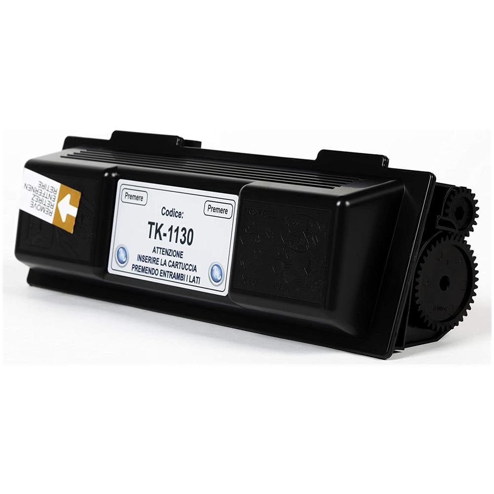 TONER COMPATIBILE - Kyocera Tk-1130 1t02mj0nl0 Per Fs-1030mfp, 1030mfpdp, 1130mfp, Ecosys M2030dn, M2030dn-pn, M2530dn Fornito Di Intelligent Chip Capacità 3000 Copie Made In Italy - Foto 4