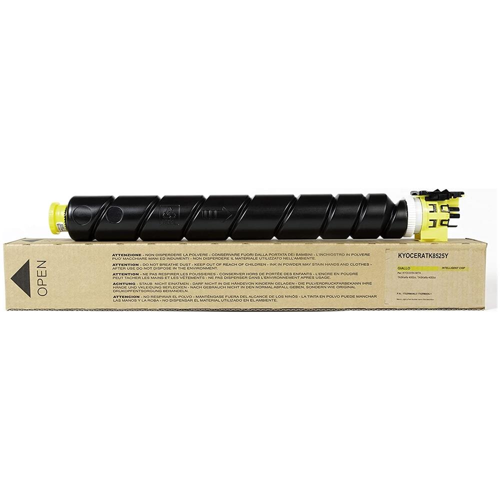 TONER COMPATIBILE - Kyocera Tk-8525y Giallo 1t02rmanl0 1t02rmanl1 Per Taskalfa 4052ci, Taskalfa 4053ci Fornito Di Intelligent Chip Capacità 20000 Copie Made In Italy - Foto 1