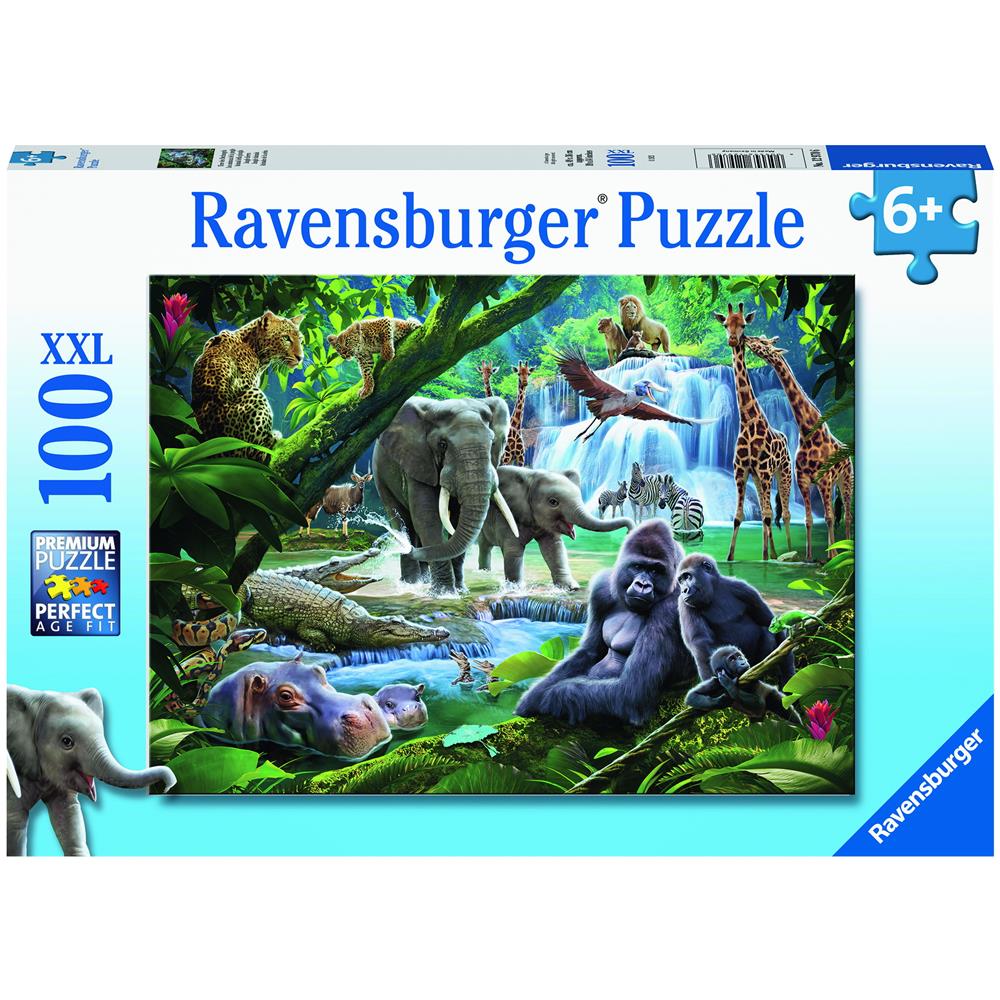 Puzzle 100 Pz. Animali Giungla - Foto 2