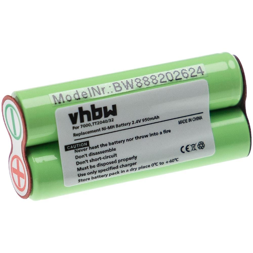 Batteria Compatibile Con Philips Bodygroom Bg2040/34, Series 3000, Series 5000 Rasoio Elettrico (950mah, 2,4v, Nimh) - Foto 1