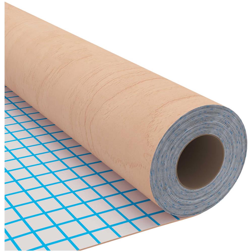 Pellicola Autoadesiva Per Mobili Rovere Chiaro 500x90 Cm In Pvc - Foto 5