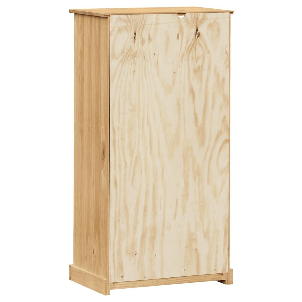 Libreria Vigo 60x35x114,5 Cm In Legno Massello Di Pino - Foto 9