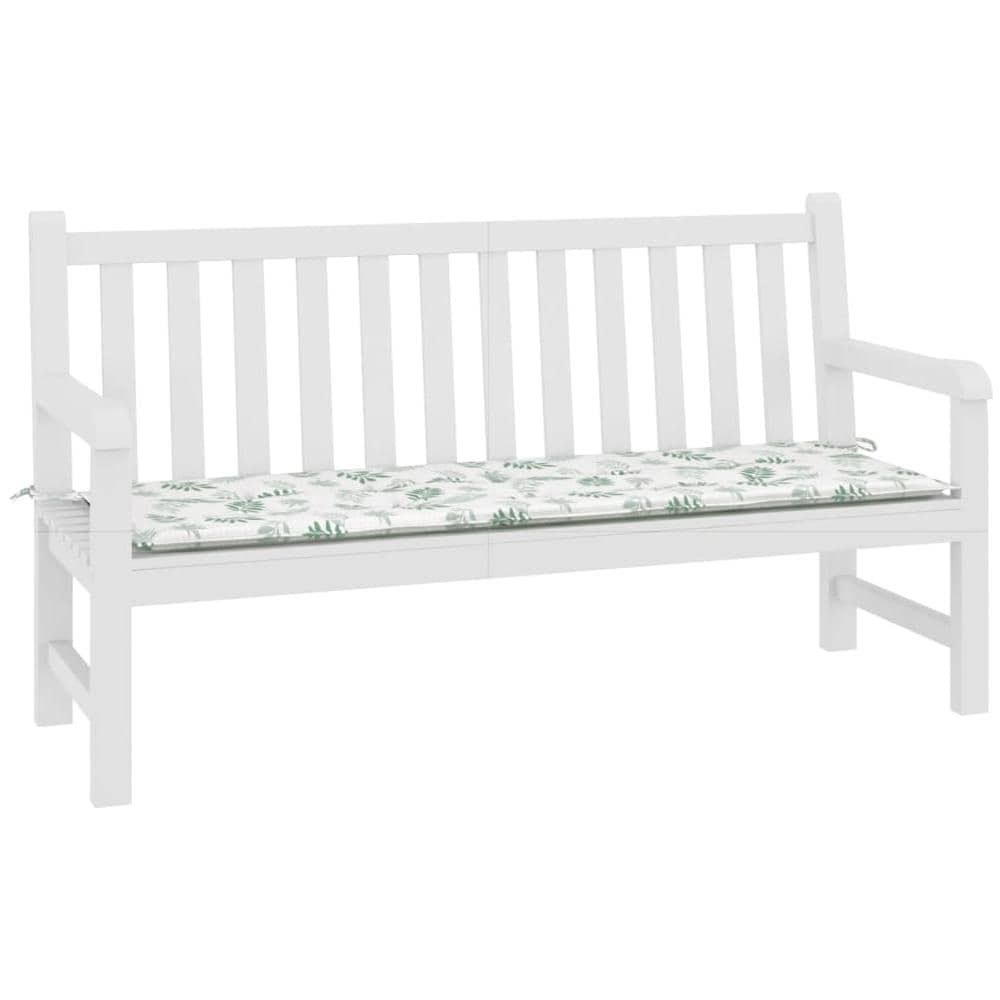 Cuscino Per Panca A Foglie 150x50x3 Cm In Tessuto Oxford - Foto 3