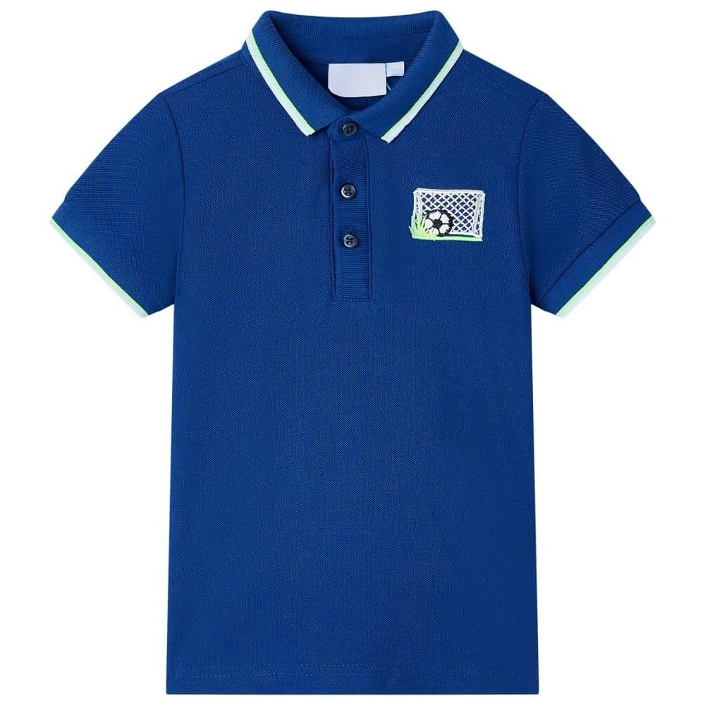 Polo da Bambino Blu Scuro 104 - Foto 1