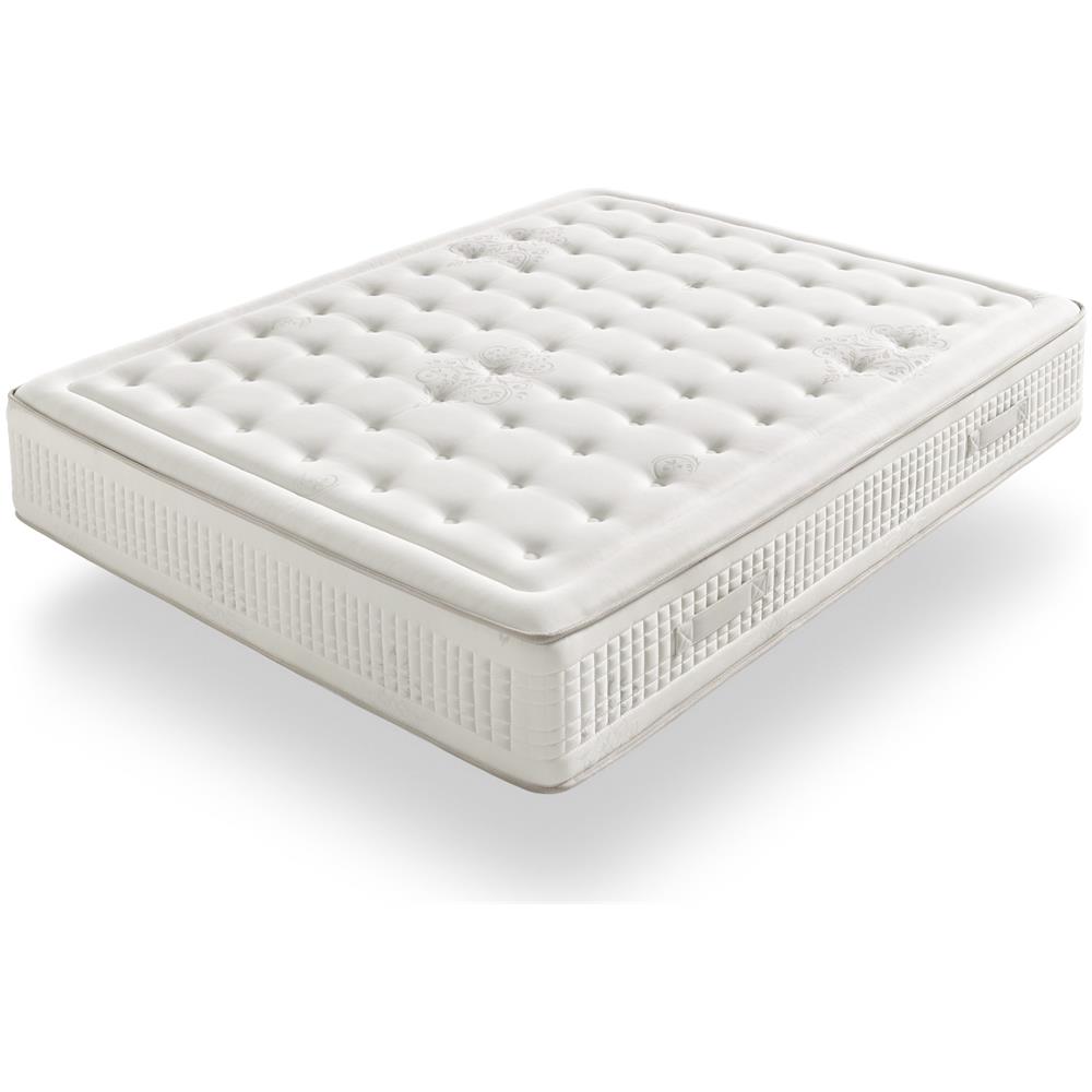 Materasso a molle insacchettate Visco Hybrid Titan 150x200 - Rigidità medio-alta. - Foto 1