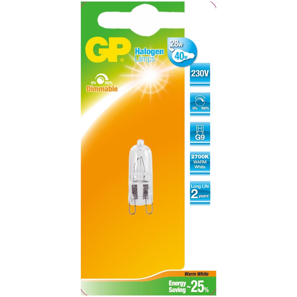 047520-HLME1, 30W, Capsula, G9, D, 230V, 4 cm - Foto 2