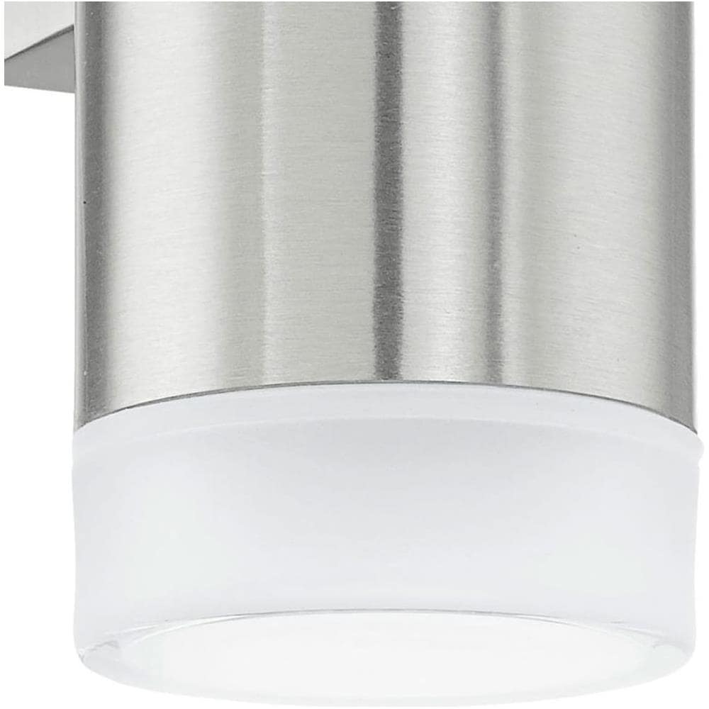 Lampada A Led Da Parete Esterna Riga 6 W Argento 92736 - Foto 2