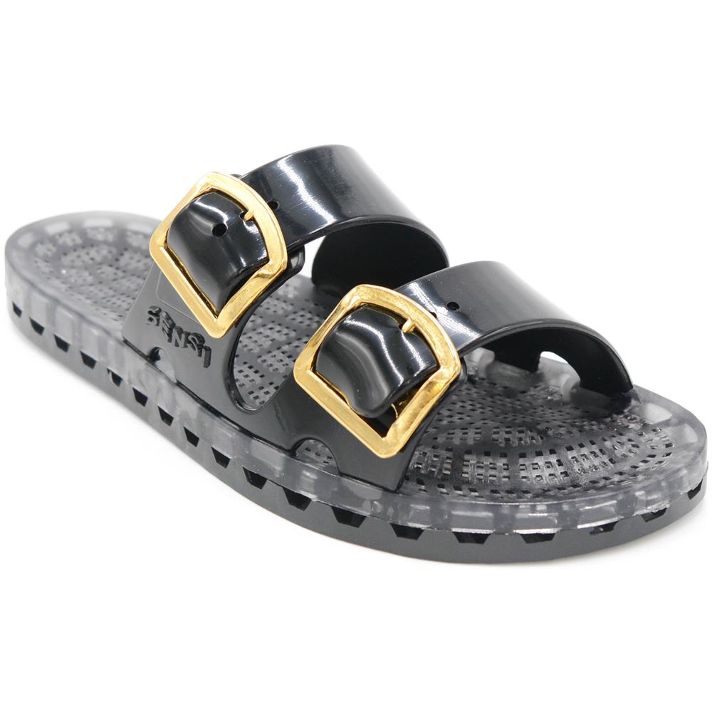 Ciabatta Donna Made In Italy La Jolla Art. 4151 / fl Nero Taglia: 40-41 - Foto 2