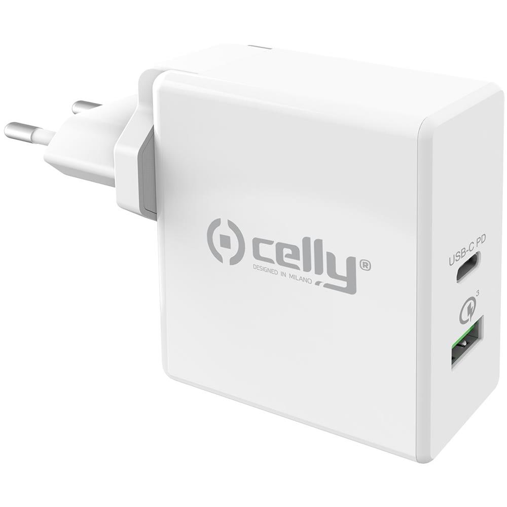 Caricabatterie da Rete Universale ProPower con 2 Porte USB 30 W Colore Bianco - Foto 1