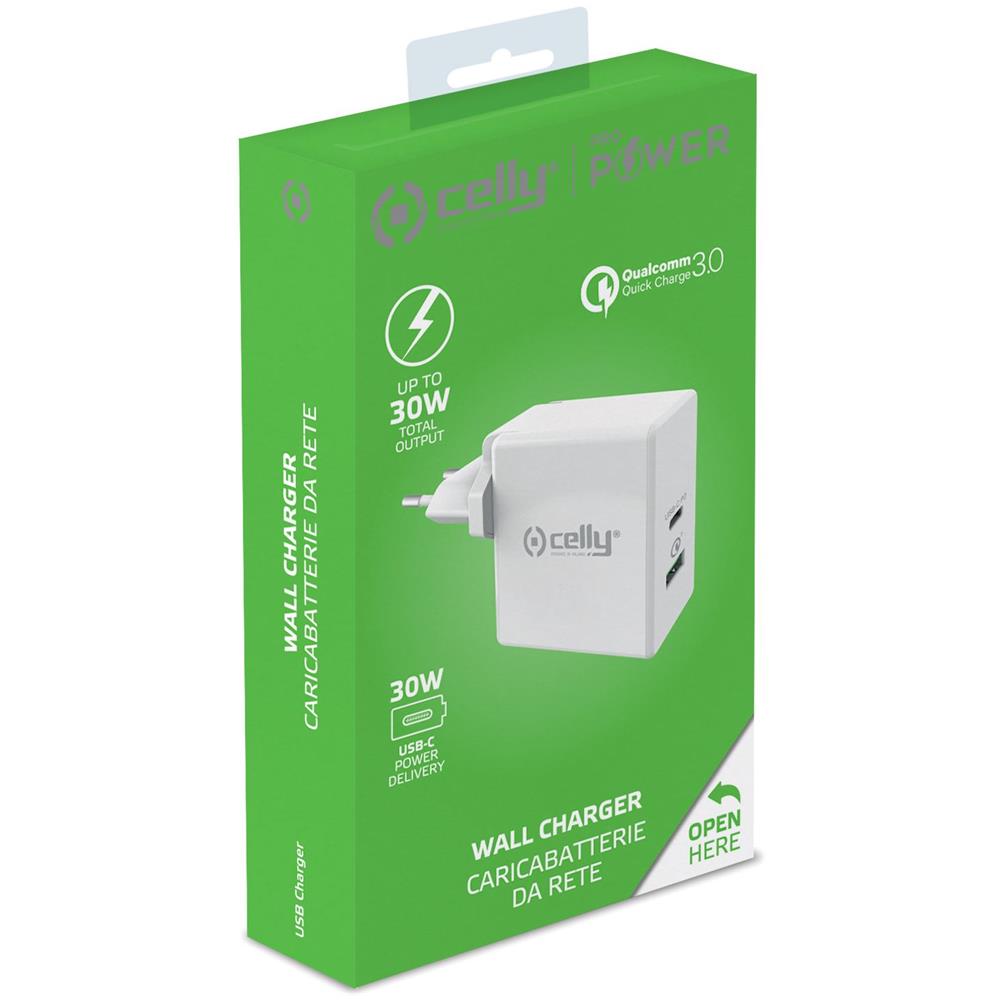 Caricabatterie da Rete Universale ProPower con 2 Porte USB 30 W Colore Bianco - Foto 4