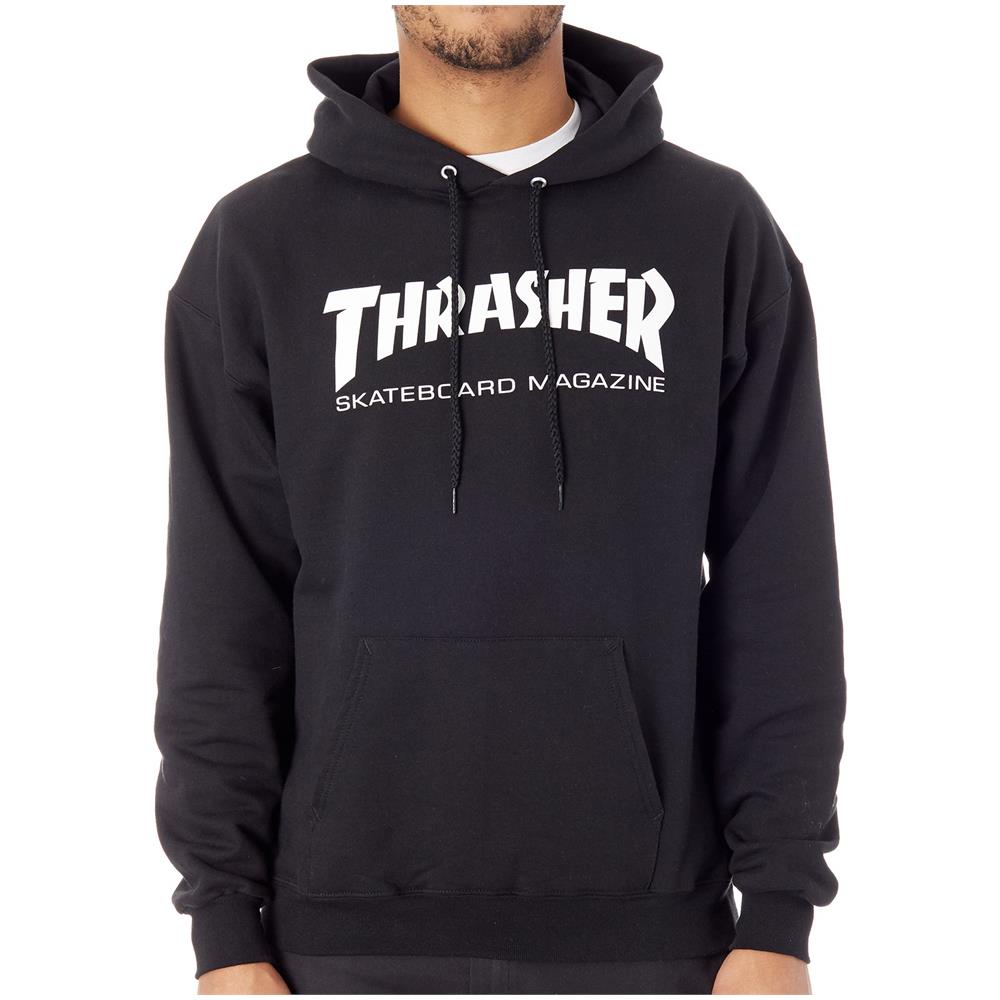 Felpa Con Cappuccio Skate Mag Nero (xl, Nero) - Foto 4