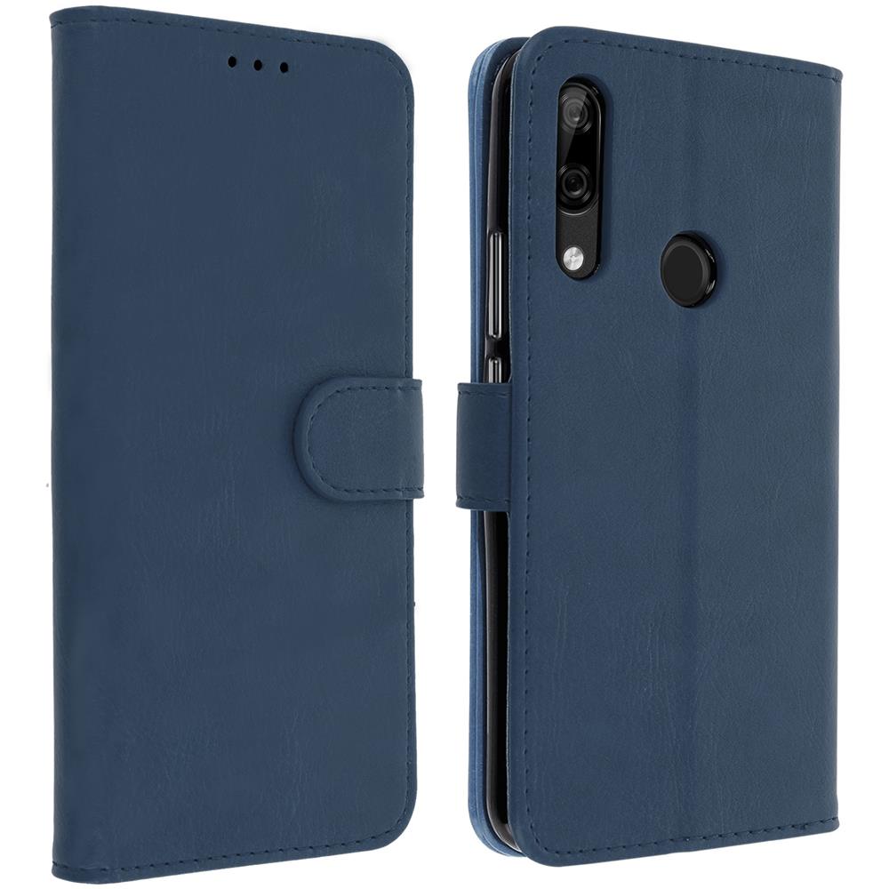 Custodia Huawei P Smart Z / Y9 Prime 2019 Portacarte Funzione Supporto - Blu - Foto 1