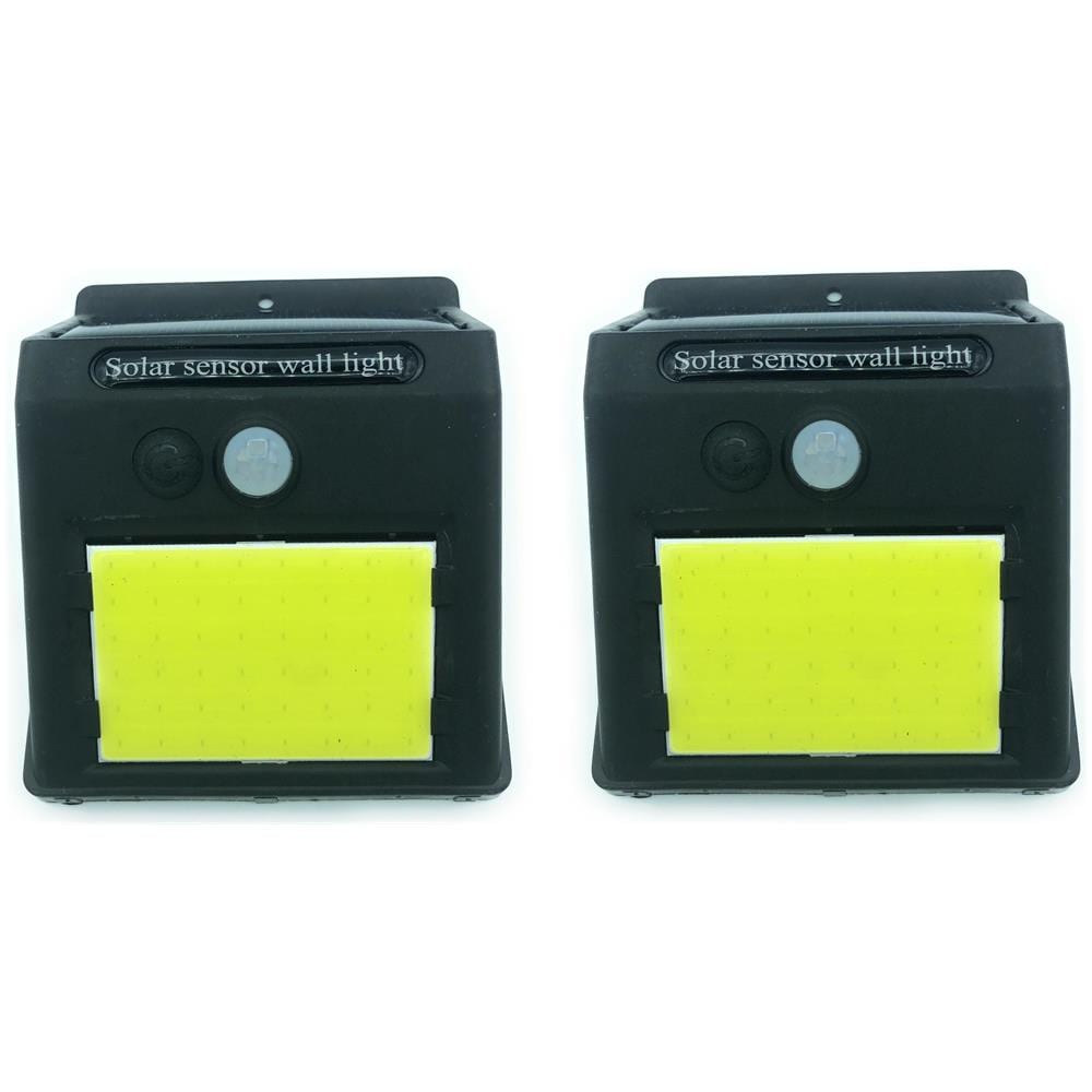 2 Faretti Da Esterno Ad Energia Solare Con 48 Led Con Sensore Di Movimento - Foto 1