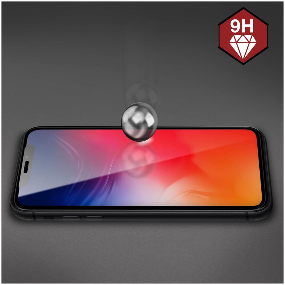 Pellicola Iphone 12 Pro Max Hardglass Max Lite Vetro Temperato Oleofobico Nero - Foto 2