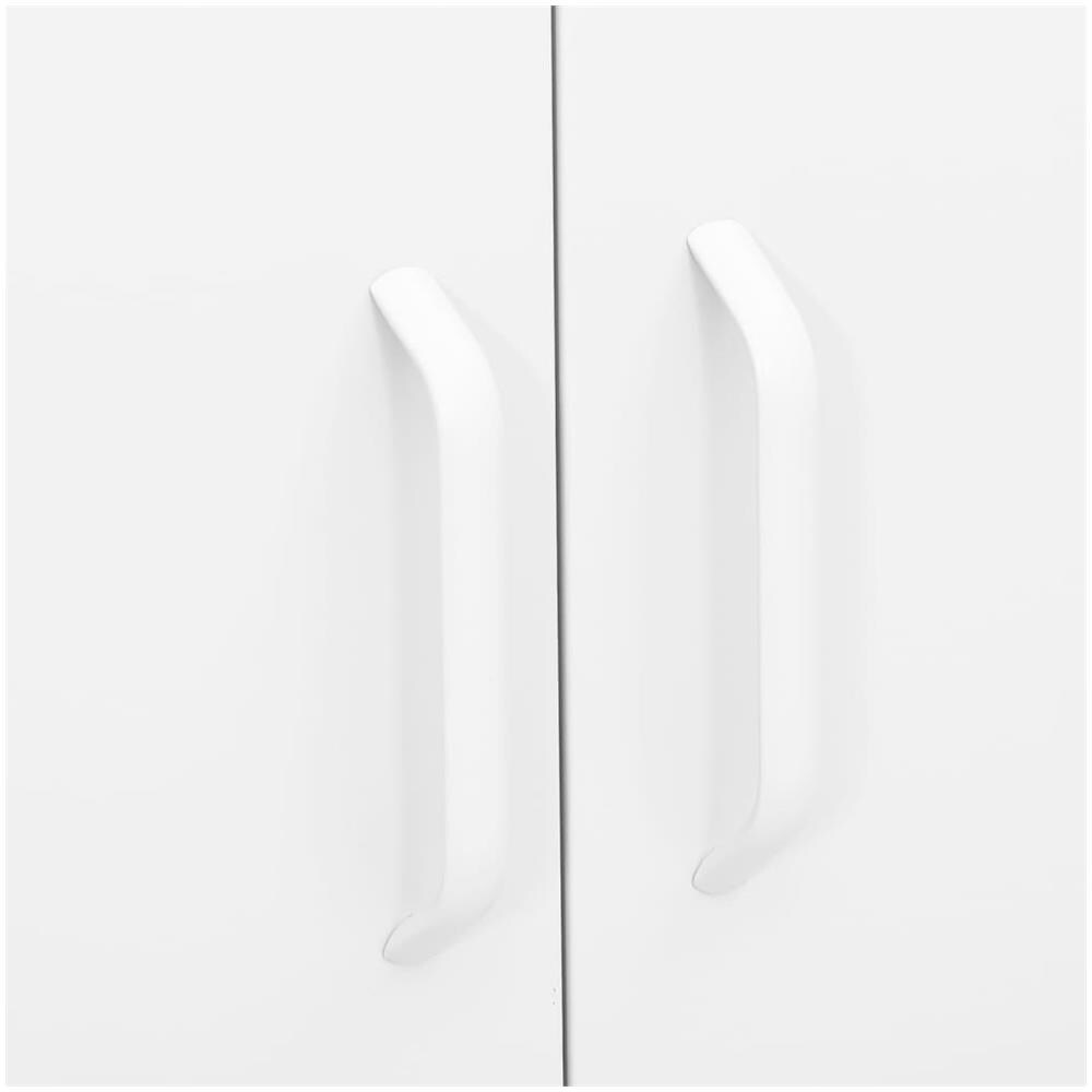 Armadietto Bianco 80x35x101,5 Cm In Acciaio - Foto 3