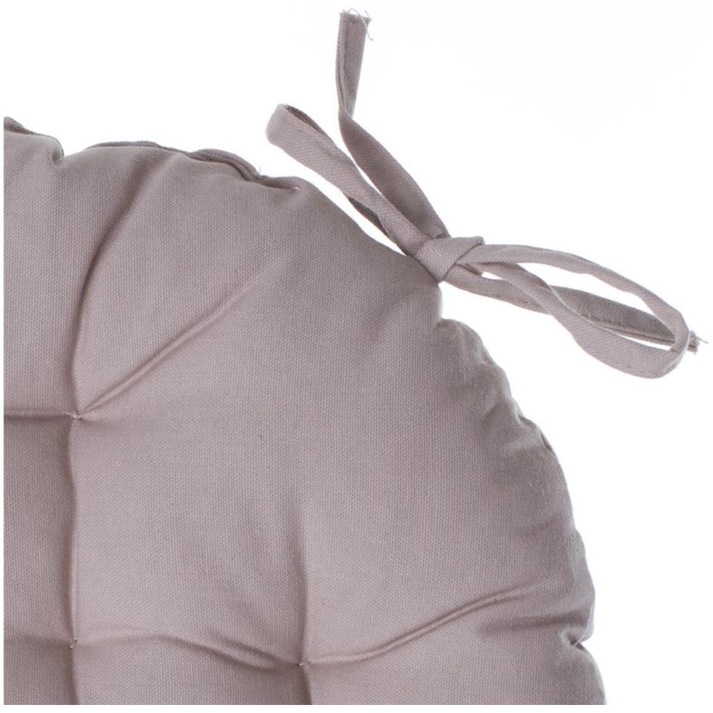 Cuscino Sedia 40 Cm Tinta Unita Beige Beige - Foto 2